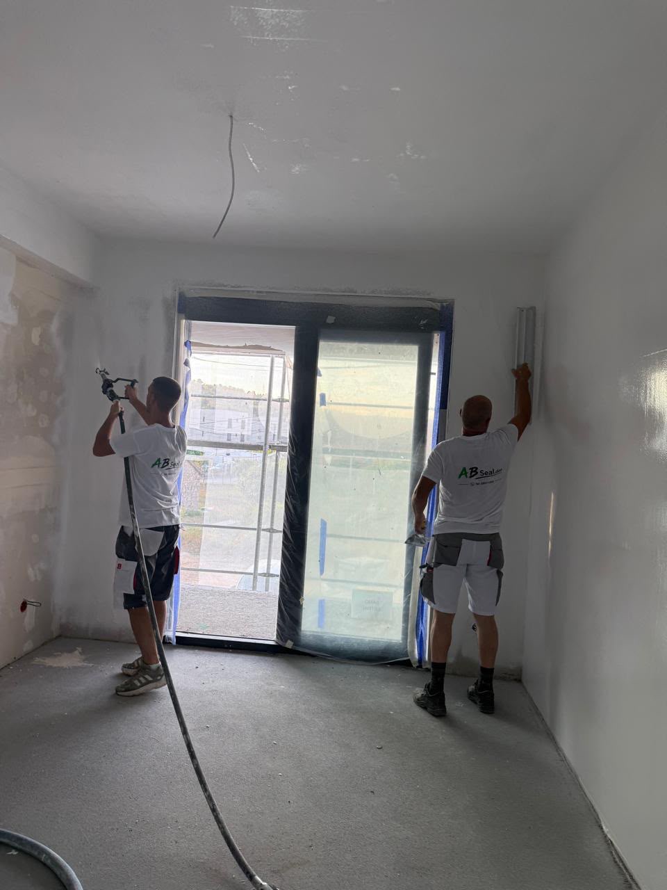 Priprema i zaštita prostora prije krečenja