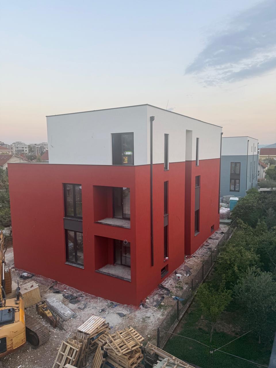 Okrečena fasada stambenog objekta
